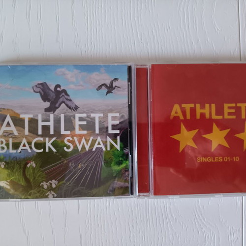 Athlete 2 CDs like new, Black Swan & Singles 01-10