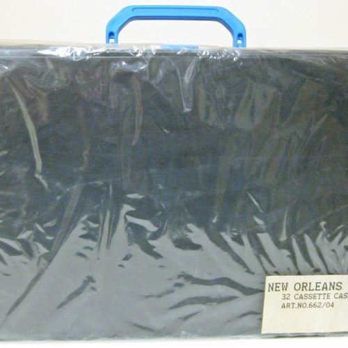 New Orleans 32 cassette case new, suitcase style