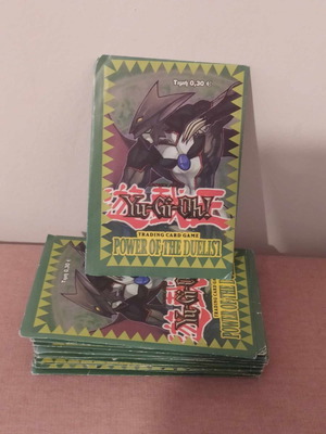YUGIOH Power of the Duelist 12 sealed packs with cards new
