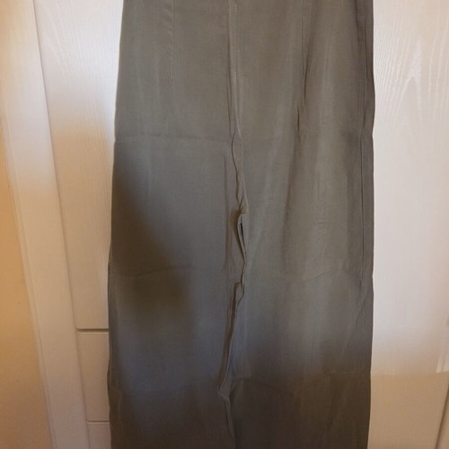 Regalinas wide-leg pants green size S like new