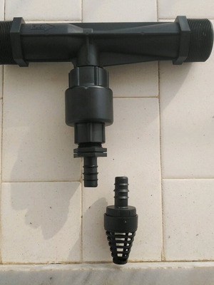 Υδρολιπανση με σύστημα Venturi 2''