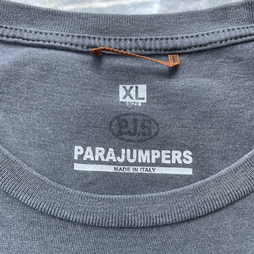 Parajumpers PJS Logo T-Shirt Grey XL like new