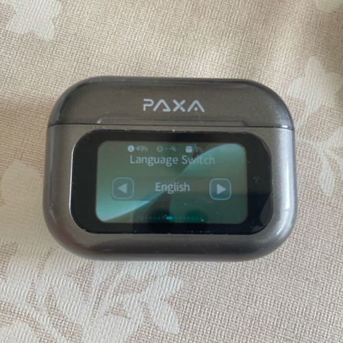 PAXA C7 Ultra wireless earbuds new, Iron Gray, open-ear design