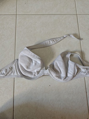 Bra XXL used, gray