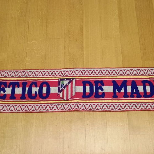 Atletico Madrid scarf 90s new, official product