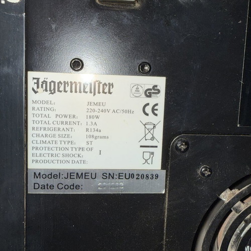 Jägermeister 3-Bottle Dispenser Used Shot Machine