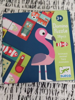 Domino Puzzle Djeco like new, animal theme