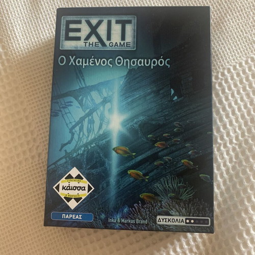 Exit The Game board game new from Kaissa