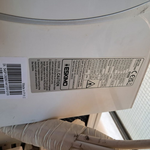 Eskimo Forest 18,000 BTU Inverter air conditioner ES-AF-18HRFN8-XI/XO