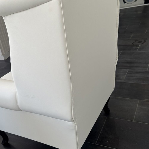 Leather armchair