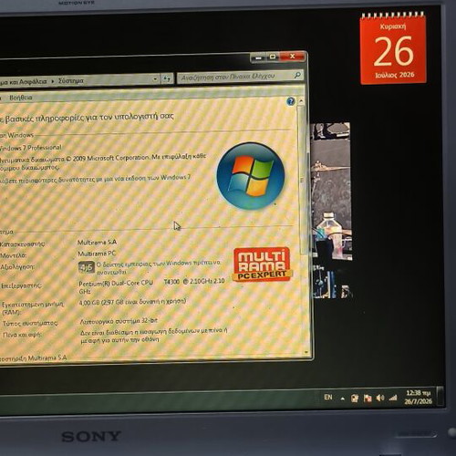 Laptop Sony Vgn-Nw21Ef used, Intel Pentium, 4GB RAM, 14-inch screen
