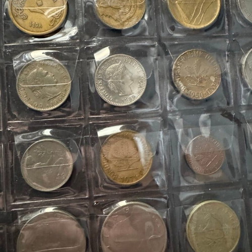 Foreign coin collection used, lot for collectors