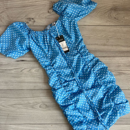 Blue dress new unworn size S