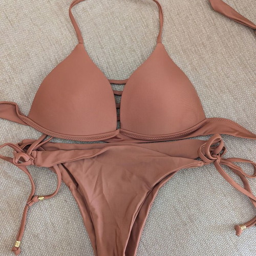 Bikini size M new, brown color