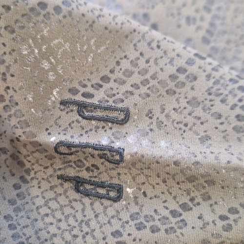 PCP Croco Leggings like new, size M 38 10, gray and green