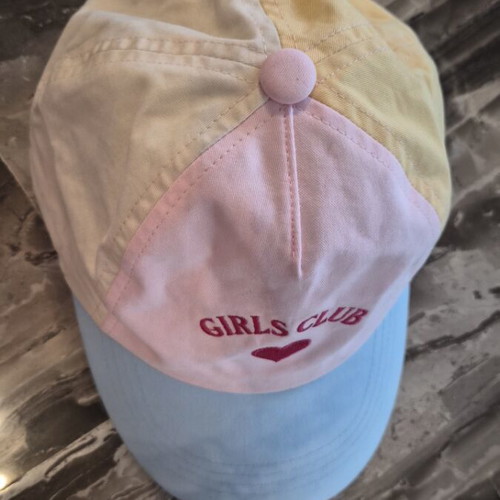Next Girls Club cap like new, adjustable pink