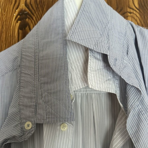 Massimo Dutti shirts like new, pack of two, gray and blue, XL