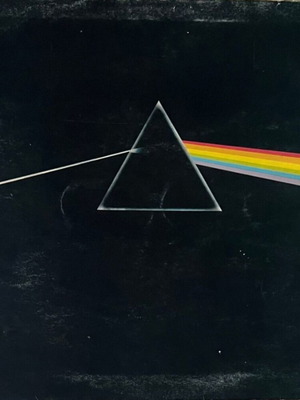 Pink Floyd The Dark Side Of The Moon Gatefold LP μεταχειρισμένο, ελληνική κυκλοφορία 1979-1981