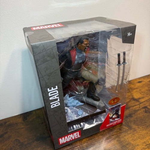 McFarlane Marvel Collection Blade Statue New Red Platinum Edition
