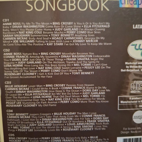 CD collection used, 2 movie soundtracks and 2 movie song compilations