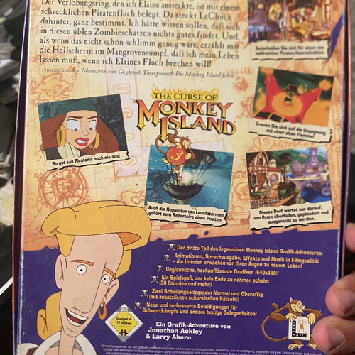 The Curse of Monkey Island PC big box game