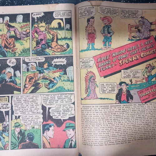 Exciting Comics 66 Mar featuring The Black Terror comic used