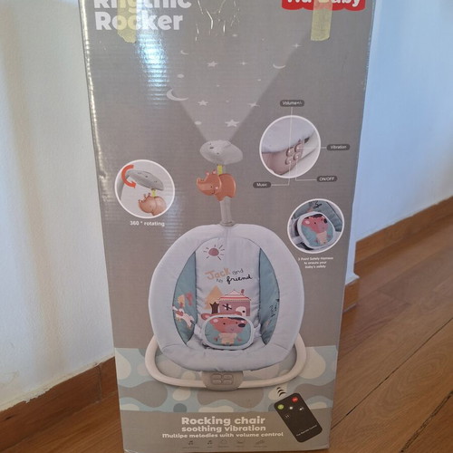 Relax Baby Electric Swing 2 in 1 with Music and Vibration
