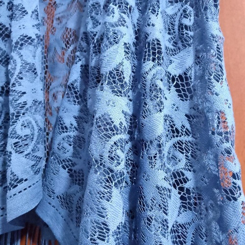 Blue mesh kimono used, size S