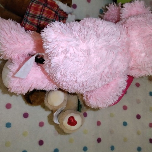 Stuffed toys used, pack for girls