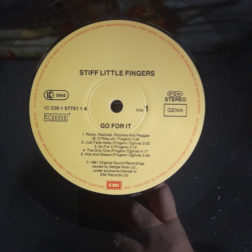 Stiff Little Fingers vinyl record like new, rock