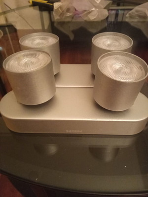 Philips Adjustable LED Spot Light 2xLED 4.5W 230V Set of 2 Like New