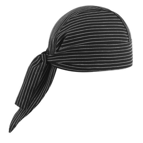 Bandana for chefs by Ego Chef striped, one size