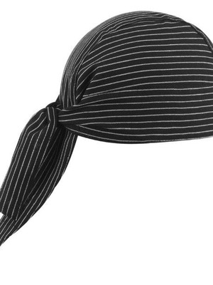 Bandana for chefs by Ego Chef striped, one size