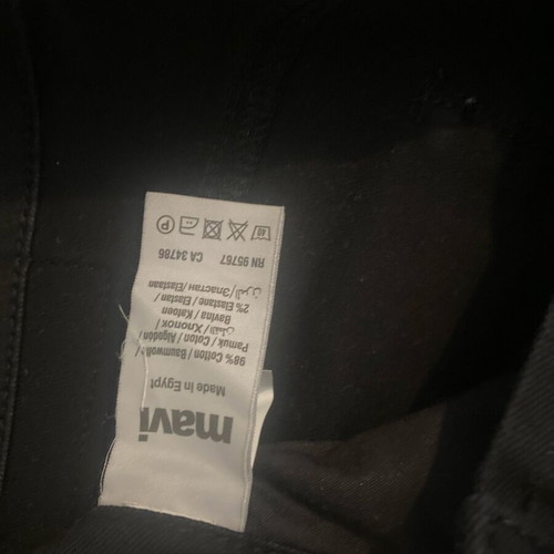 Jean men's black bermuda shorts Mavi like new, size M