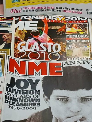 NME περιοδικά μεταχειρισμένα, πακέτο 18 τεμαχίων