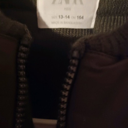Zara children's vest new green for ages 13-14