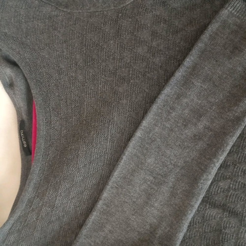 Esmara sweater dress with beautiful knit like new, gray