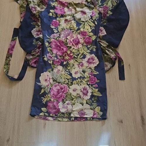 Dress like new, colorful with light fabric