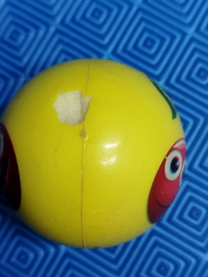 Soft ball used