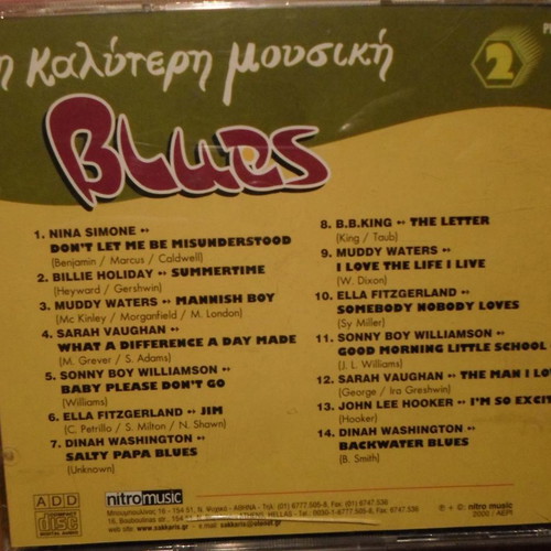 The Best Music Blues 3 CD Set Used