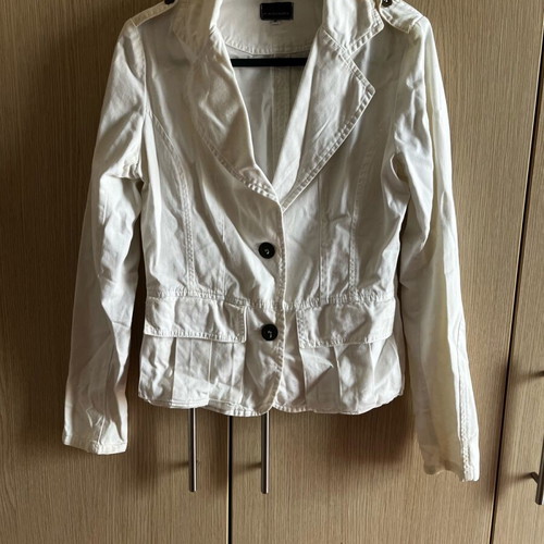 Women's jacket used S-M white