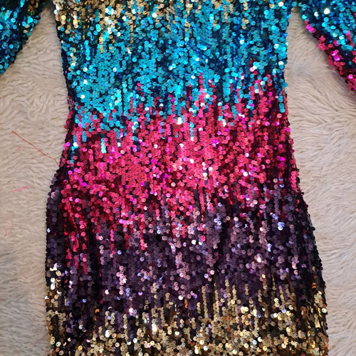 Sequin dress new, one size