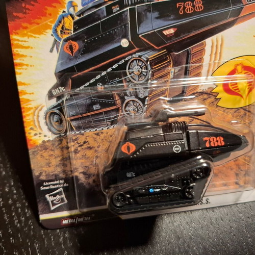 G.I.JOE Cobra H.I.S.S. Hot Wheels Premium καινούργιο