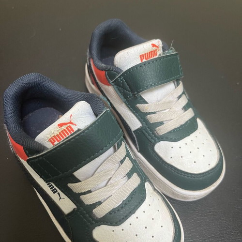 Puma sneakers used, size 23, multicolor