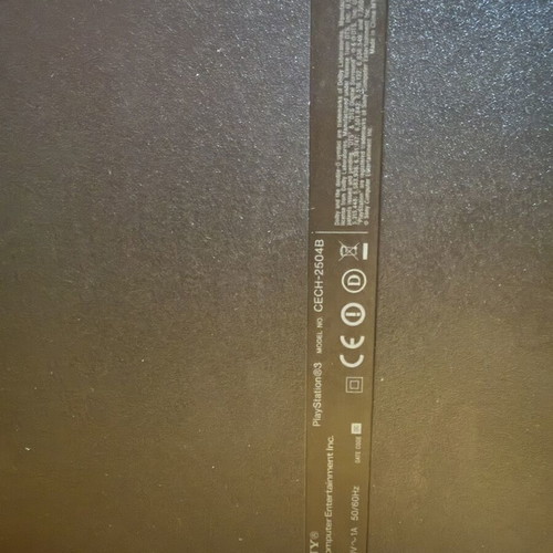 PlayStation 3 console used, powers on but shuts off