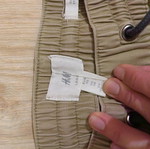 Ανδρικό παντελόνι XS H&M μεταχειρισμένο, μπεζ με μικρή ατέλεια