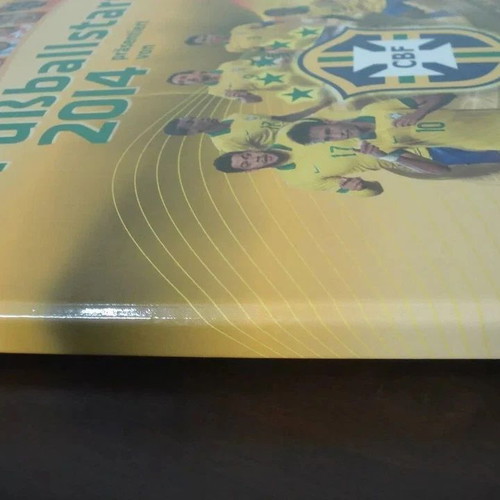 Panini Football Stars World Cup 2014 sticker collection with Messi Neymar
