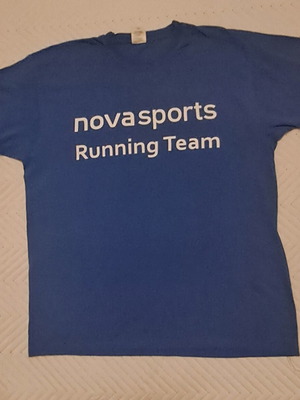 Nova Sports blue T-shirt like new, size M