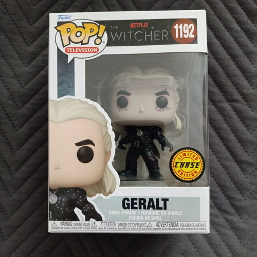 Funko Pop Geralt Chase #1192 The Witcher new, authentic