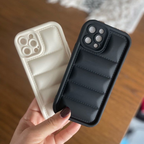 iPhone 12pro phone cases new in beige and white